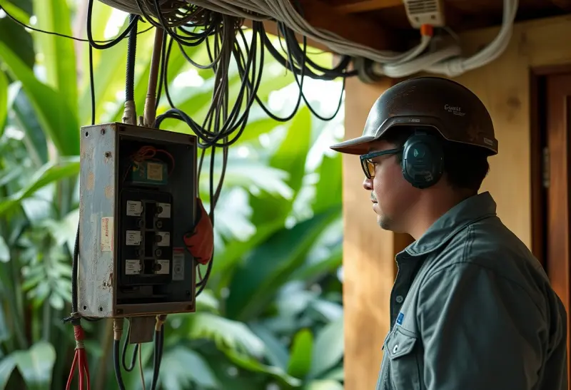 Bali villas electrical issue